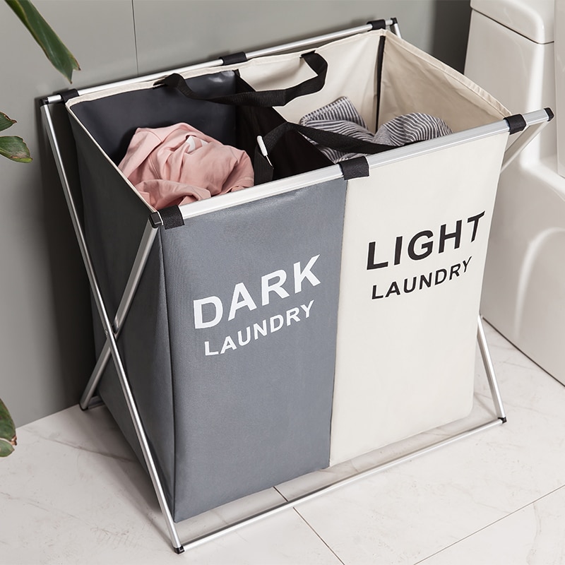 Dark/Light Laundry Basket