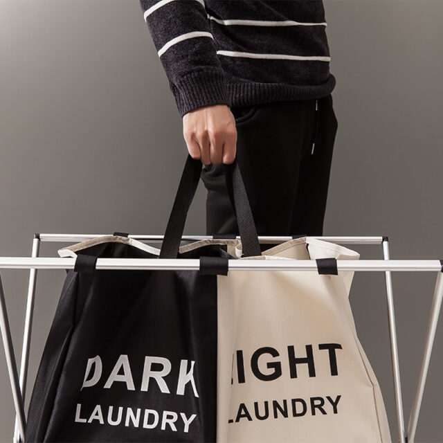 Dark/Light Laundry Basket